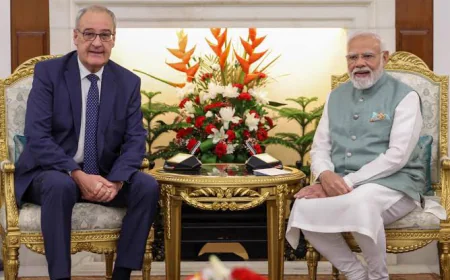 PM मोदी और स्विस राष्ट्रपति की अहम मुलाकात, रक्षा-परमाणु ऊर्जा समेत कई क्षेत्रों में सहयोग बढ़ाने पर बनी सहमति