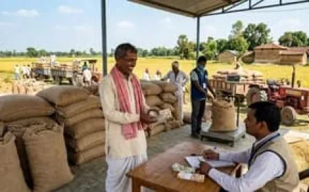 बिहार में 1 नवंबर से धान की सरकारी खरीद, सामान्य धान ₹2441 और ए-ग्रेड ₹2461 प्रति क्विंटल में खरीदा जाएगा