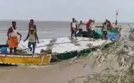 गंगा लिफ्ट परियोजना में मुआवजे पर फिर अटका काम, किसानों ने निर्माण कार्य रोका