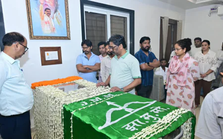 रूपी सोरेन के निधन पर शोक, मोरहाबादी आवास पहुंचकर कई नेताओं ने दी श्रद्धांजलि