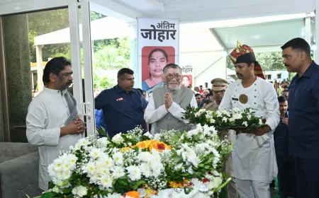 राज्यपाल संतोष कुमार गंगवार ने रूपी सोरेन को दी श्रद्धांजलि, हेमंत सोरेन से जताई संवेदना