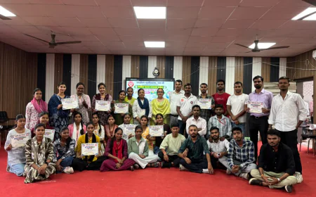 मानसिक स्वास्थ्य जागरूकता को लेकर प्रश्नोत्तरी प्रतियोगिता आयोजित, जगजीवन कॉलेज के मनोविज्ञान विभाग की पहल, विद्यार्थियों ने बढ़-चढ़कर लिया हिस्सा