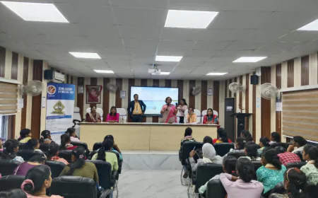 गौतम बुद्ध महिला महाविद्यालय, गया जी में पाँचवे एवं सातवें सेमेस्टर की छात्राओं के लिए लवली प्रोफेशनल यूनिवर्सिटी द्वारा करियर काउंसलिंग सत्र का आयोजन किया