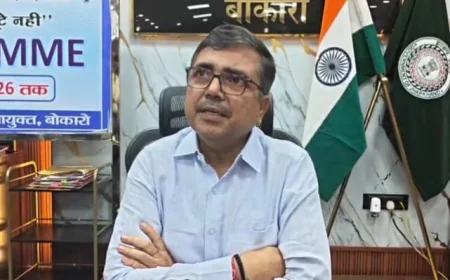 बोकारो: डीसी के निर्देश के एक महीने बाद भी चास में खुले में कचरा डंपिंग जारी, बदबू से लोग परेशान