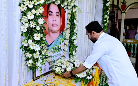 हेमंत सोरेन से मिले केंद्रीय मंत्री जी. किशन रेड्डी, दिवंगत रूपी सोरेन को दी श्रद्धांजलि