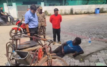 बेरमो में दिव्यांग की टूटी ट्राई साइकिल बनी परेशानी, विधायक और बीडीओ की पहल से मिला नया सहारा