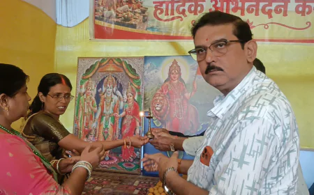 15 दिनों तक पिंडदानियों की सेवा में जुटे रहे विहिप, बजरंग दल और दुर्गावाहिनी के कार्यकर्ता, शिविर का समापन