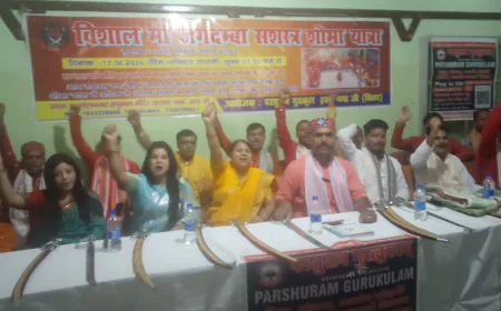 17 अक्टूबर को निकलेगी चतुर्थ विशाल मां जगदंबा सशस्त्र शोभायात्रा, घोड़ों पर सवार वीरांगना के रूप में दिखेंगी महिलाएं