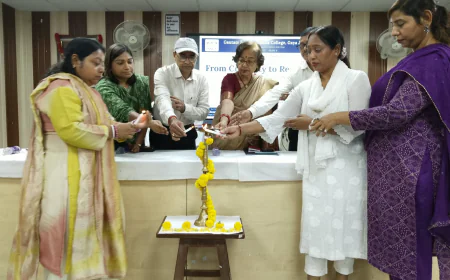 जीबीएम कॉलेज में आईक्यूएसी सेल द्वारा "फ्रॉम क्यूरियोसिटी टू रिसर्च" विषय पर एक दिवसीय विशेष व्याख्यान का हुआ आयोजन