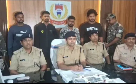 रांची में 23 लाख रुपये के ब्राउन शुगर के साथ 4 तस्कर गिरफ्तार, त्योहारों में युवाओं तक नशा पहुंचाने की थी तैयारी