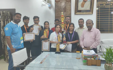 गया कॉलेज की पुरुष एवं महिला टीम बनी ओवरऑल चैंपियन, खेल से विकसित होती है अनुशासन, एकाग्रता और निर्णय लेने की क्षमता:- डॉ सतीश सिंह चन्द्र
