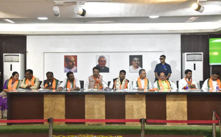 बिहार BJP की अहम बैठक, विधान परिषद की 8 सीटों पर NDA की जीत के लिए बनेगी रणनीति