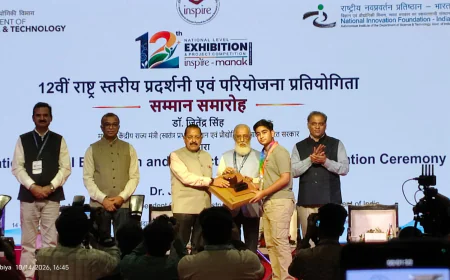 INSPIRE अवॉर्ड में झारखंड का परचम, रामगढ़ के पूरव जैन को मिला राष्ट्रीय स्तर पर रजत पदक