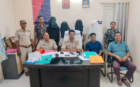 गढ़वा में शादी के नाम पर 1.20 लाख की ठगी, 8 घंटे में पांच आरोपी गिरफ्तार