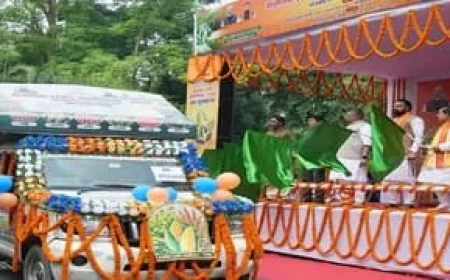बिहार में रबी महाअभियान शुरू, 48 लाख हेक्टेयर में खेती का लक्ष्य; सीएम सम्राट चौधरी ने जागरूकता रथ को दिखाई हरी झंडी