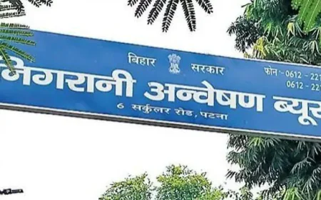 बिहार में निगरानी ब्यूरो की बड़ी कार्रवाई, चंद्रशेखर सिंह के पटना स्थित फ्लैट समेत कई ठिकानों पर छापेमारी