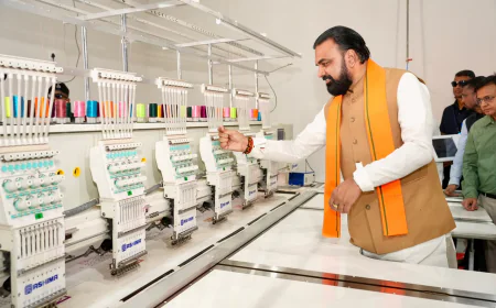 मुजफ्फरपुर में 140.95 करोड़ की लागत से मेगा लेदर क्लस्टर शुरू, CM सम्राट चौधरी का लक्ष्य- 2030 तक बिहार में बढ़ेंगे रोजगार के अवसर