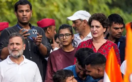 राहुल गांधी के साथ दिखीं नेहा बोरा, क्या कन्हैया कुमार की राह पर चलेंगी AISA अध्यक्ष?