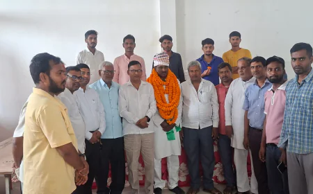 दांगी समाज ने दिवाकर दांगी का किया अभिनंदन