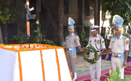 47 सीआरपीएफ ने पुलिस स्मृति दिवस पर शहीद जवानों को दी श्रद्धांजलि