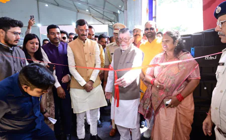 रांची में स्वर्णिम भारत एक्सपो 2026 का शुभारंभ, राज्यपाल संतोष गंगवार ने किया चित्र प्रदर्शनी का उद्घाटन
