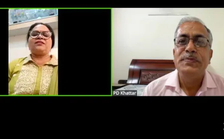 शब्दवीणा की मासिक साहित्यिक भेंटवार्ता 'एक शाम साहित्य के नाम' के अक्टूबर अंक का हुआ आयोजन, आमंत्रित रचनाकार के रूप में फरीदाबाद के रचनाकार प्रभु दयाल खट्टर रहे