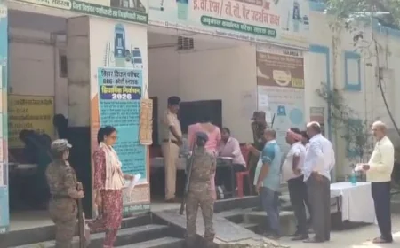 नालंदा के सिलाव में शिक्षक-स्नातक निर्वाचन के लिए मतदान शुरू, सुरक्षा के पुख्ता इंतजाम