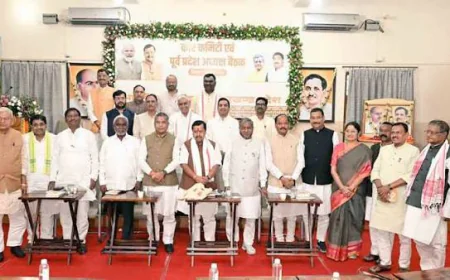 रांची में BJP की प्रदेश कार्यसमिति की अहम बैठक, नितिन नवीन समेत कई दिग्गज नेता हुए शामिल