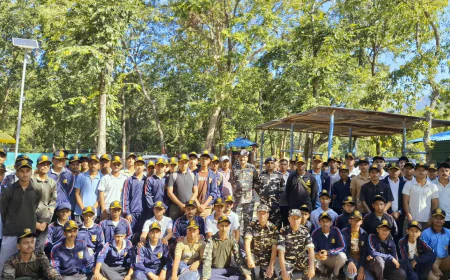 एसएसबी उप-महानिरीक्षक ने 84 एनसीसी कैडेट्स को दिया राष्ट्रसेवा का मंत्र, सीमा सुरक्षा और करियर निर्माण पर किया मार्गदर्शन