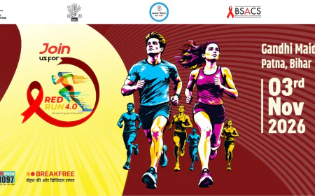 पटना में 3 नवंबर को होगा नेशनल रेड रन 4.0, HIV जागरूकता के लिए 10 KM दौड़ में जुटेंगे देशभर के युवा