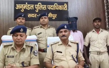 हाजीपुर में विवाहिता को गोली लगने के मामले में बड़ा खुलासा, 6 घंटे में ससुर गिरफ्तार; देसी पिस्टल बरामद