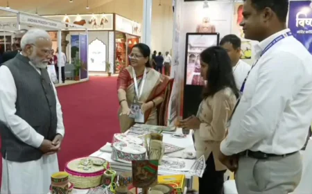 राष्ट्रीय एकता दिवस पर बिहार की सांस्कृतिक विरासत का प्रदर्शन, प्रधानमंत्री मोदी का मिथिला पाग से स्वागत