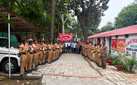 27 बिहार बटालियन एनसीसी ने राष्ट्रीय एकता एवं अखंडता का दिया संदेश, विभिन्न जागरूकता कार्यक्रम आयोजित