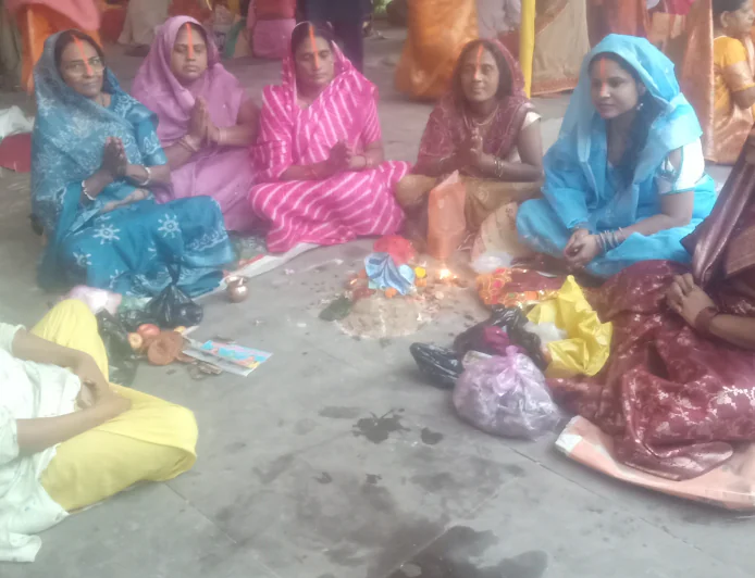 जितिया पर्व पर गयाजी में गूंजा आस्था और परंपरा का रंग