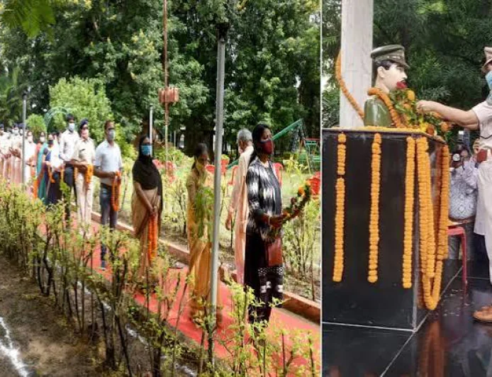 शहीद एसपी अजय कुमार सिंह की पुण्यतिथि पर लोहरदगा ने किया नमन, नक्सलियों से लोहा लेते हुए हुए थे शहीद