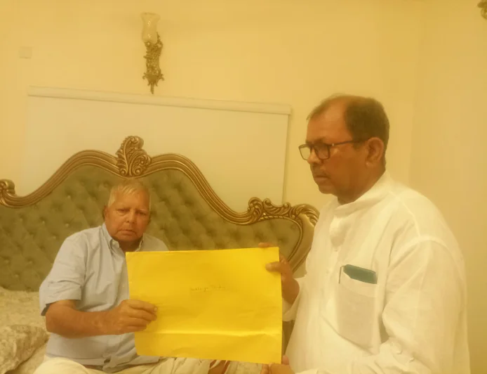 बिहार विधान परिषद के दरभंगा शिक्षक निर्वाचन क्षेत्र से कुमर राय RJD के अधिकृत प्रत्याशी घोषित
