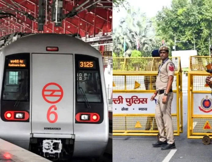 दिल्ली में विपक्ष के मार्च से पहले सुरक्षा कड़ी, 6 मेट्रो स्टेशनों के गेट बंद; सुप्रीम कोर्ट ने हिरासत पर दिया निर्देश