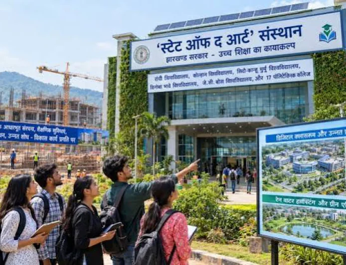 झारखंड के 25 कॉलेज बनेंगे अत्याधुनिक, ‘स्टेट ऑफ द आर्ट’ सुविधाओं से बदलेगी उच्च शिक्षा की तस्वीर