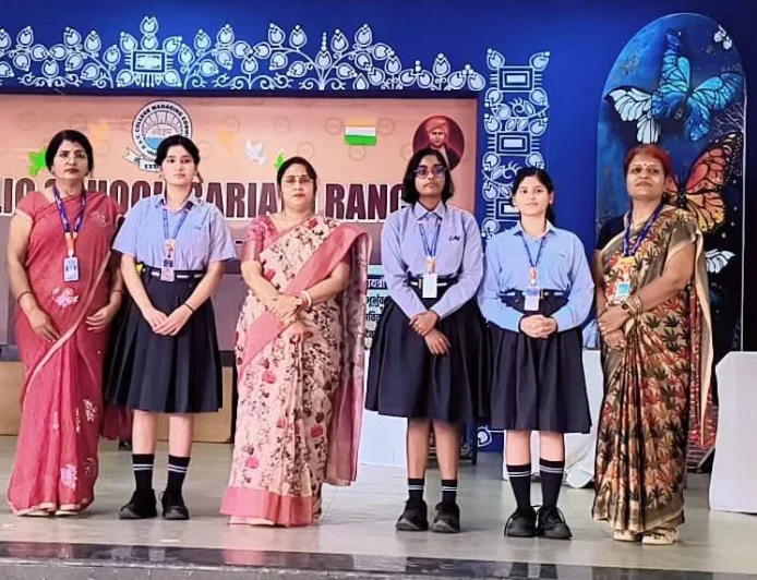 डीएवी पब्लिक स्कूल बरियातू में अंतर-सदनीय अंग्रेजी वाद-विवाद प्रतियोगिता, अनन्या साराफ ने हासिल किया प्रथम स्थान