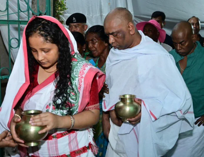 हेमंत सोरेन की मां रूपी सोरेन के श्राद्ध कर्म को लेकर नेमरा में सुरक्षा के कड़े इंतजाम, 2300 जवान तैनात