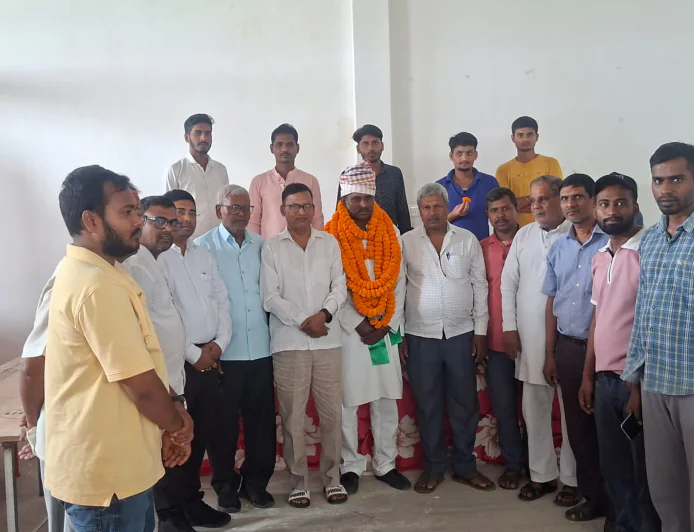 दांगी समाज ने दिवाकर दांगी का किया अभिनंदन
