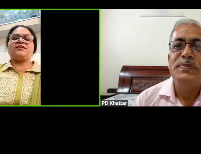 शब्दवीणा की मासिक साहित्यिक भेंटवार्ता 'एक शाम साहित्य के नाम' के अक्टूबर अंक का हुआ आयोजन, आमंत्रित रचनाकार के रूप में फरीदाबाद के रचनाकार प्रभु दयाल खट्टर रहे