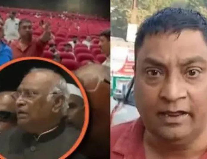 खरगे की सभा से बाहर किए गए छपरा के संतोष का आरोप, बोले- ‘बीजेपी का आदमी समझकर पीटा’