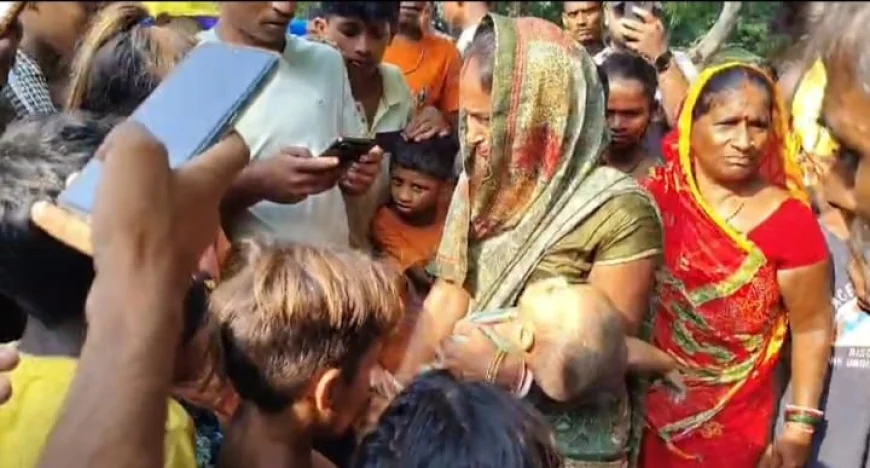 वैशाली में बाढ़ के पानी में डूबने से 2 साल के बच्चे की मौत, खेलते समय हुआ हादसा