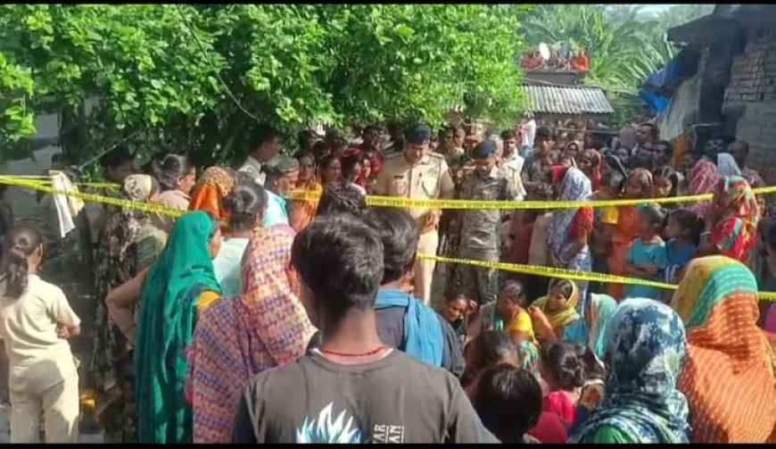 वैशाली में पति ने पत्नी की पीट-पीटकर हत्या की, वारदात के बाद परिवार फरार; 5 साल की बेटी ने बताई पूरी घटना