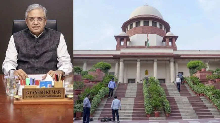 CEC ज्ञानेश कुमार के खिलाफ याचिकाओं पर सुप्रीम कोर्ट में आज सुनवाई, SIR को लेकर भी उठे सवाल