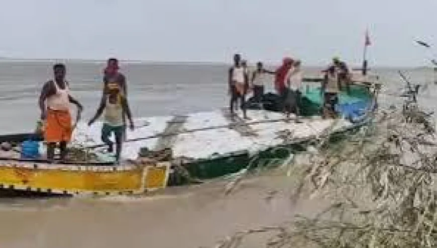 गंगा लिफ्ट परियोजना में मुआवजे पर फिर अटका काम, किसानों ने निर्माण कार्य रोका