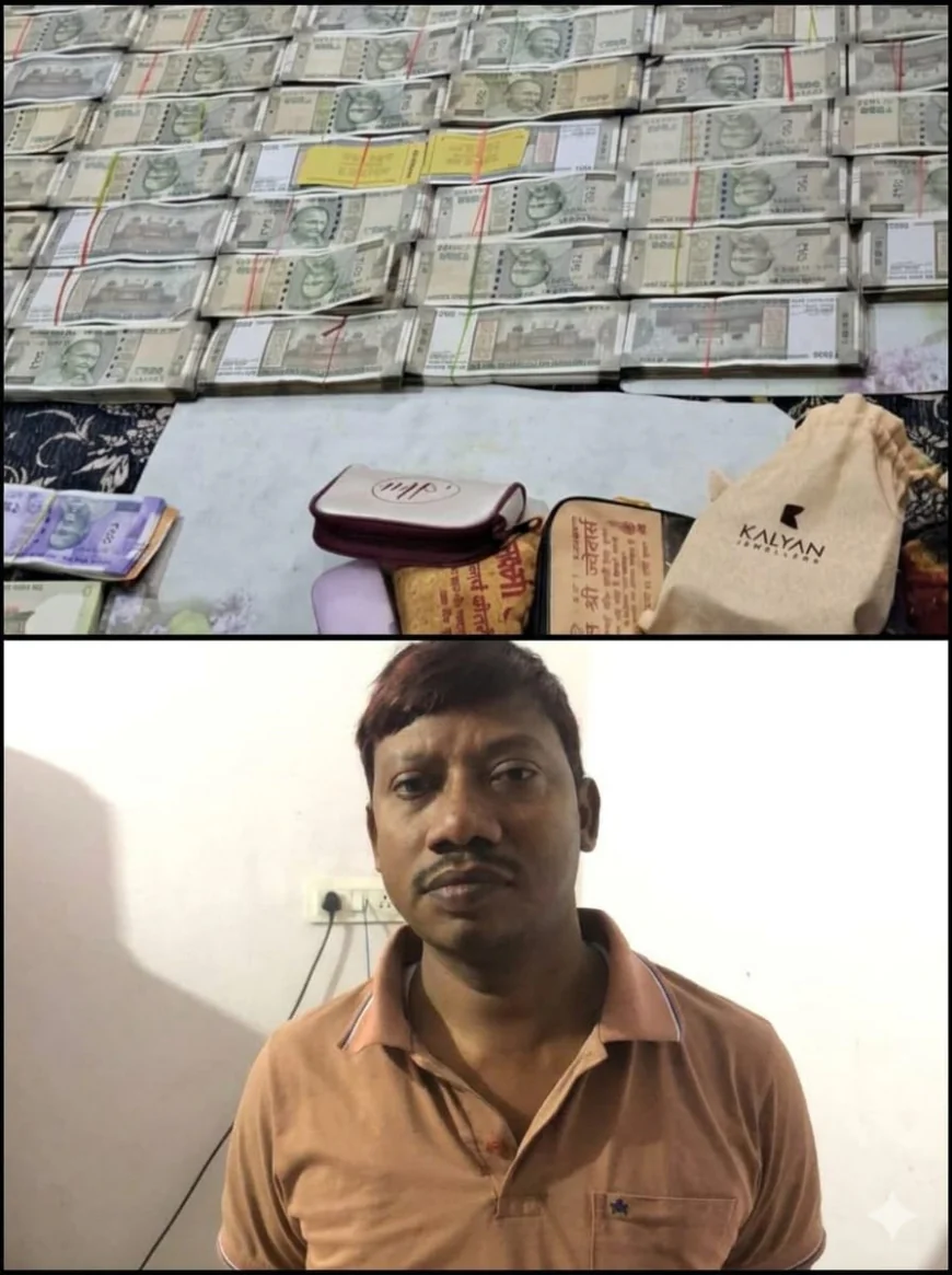 EOU छापेमारी में बड़ा खुलासा, कार्यपालक अभियंता के मुजफ्फरपुर आवास से 50 लाख रुपये बरामद