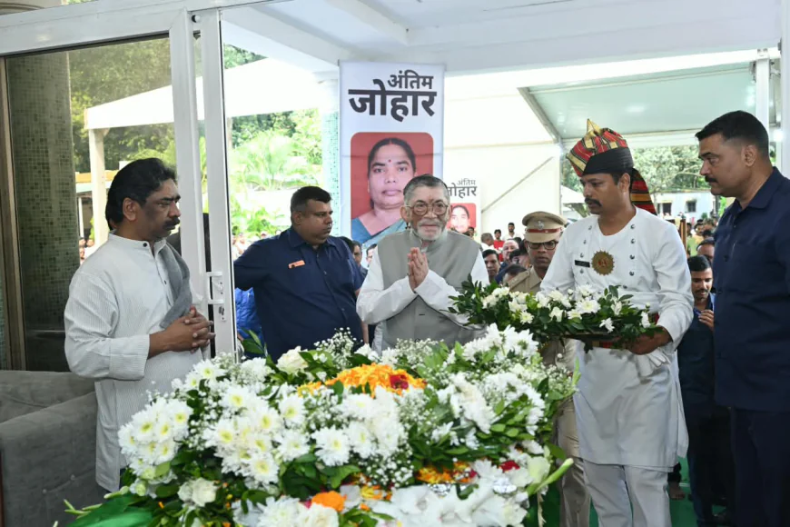 राज्यपाल संतोष कुमार गंगवार ने रूपी सोरेन को दी श्रद्धांजलि, हेमंत सोरेन से जताई संवेदना