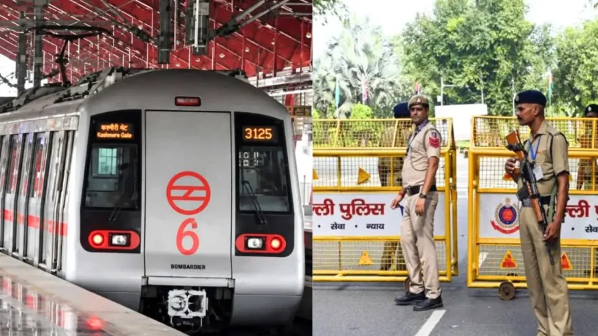 दिल्ली में विपक्ष के मार्च से पहले सुरक्षा कड़ी, 6 मेट्रो स्टेशनों के गेट बंद; सुप्रीम कोर्ट ने हिरासत पर दिया निर्देश